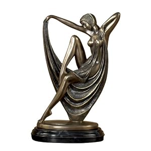 Art Deco Dancing Maiden Sculpture