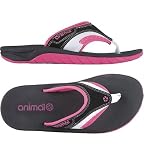 Animal Ladies Ladies Eden Animal Flip Flops – Bubblegum Pink