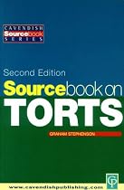 Sourcebook on Tort Law 2/e (Sourcebook)