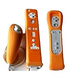 Wii MotionPlus 2 Tone Silicone Glove Jacket Package Orange