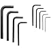 Allen 56015 Short Arm Metric Hex Key Set, 9-Piece