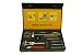 Watch Repair Tool Kit- Battery Changing Case Back Opening Band Link Pin Sizing Tools Compact Leather Box for Easy Storage