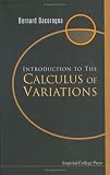 Introduction To The Calculus Of Variations