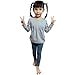 Jastore Kids Girls Clothing Set Long Sleeve T-Shirt +Pants Outfit (5T) Grey