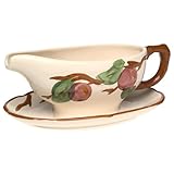 Franciscan Apple Gravy Boat & Stand, One-Piece