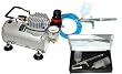 .3mm Airbrush 20cc & 40CC CupsWith ABD TC-20 Compressor .3mm Airbrush 20cc & 40CC CupsWith ABD TC-20 Compressor