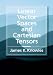 Linear
Vector
Spaces
and
Cartesian
Tensors