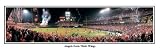 MLB Anaheim Angels Edison Field 2002 World Series Stadium, Angels Earn their Wings Panoramic Print Unframed
