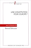 Une constitution pour l europe ?