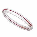 Kabbalah Bangle Sterling Silver Blue Green Resin and Authentic Red String Bangle