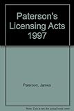 Paterson's licensing acts
