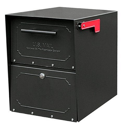 Architectural Mailboxes Oasis Jr. Mailbox, Black"