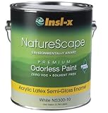 Insl-x Coatings NS300-10 Naturescape Zero Voc Paint - Semi-gloss White (Pack of 4)
