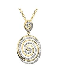 14K Two-Tone Gold Diamond Necklace - 0.50 Ct. -- LIFETIME WARRANTY