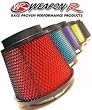 Weapon R 4.75 inch V2 Replacement Air Intake Filter in Red Color