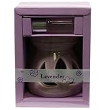 Airfreshener Oil Burner 8cm Lavender Fragrance New