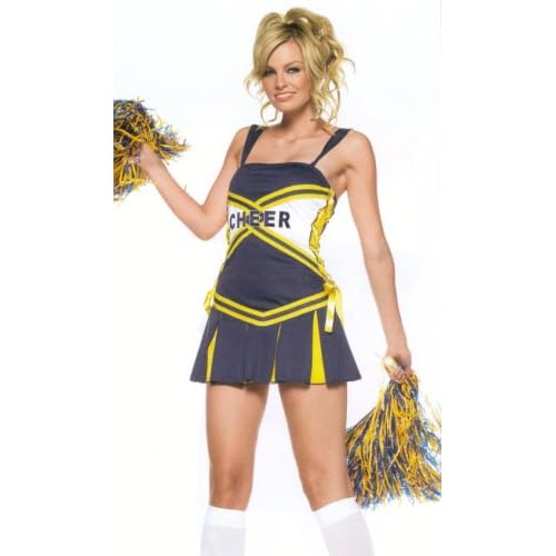 Hot Babes in Sexy Adult Halloween Costume Cheerleader