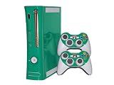 Xbox 360 Skin - NEW - TEAL TURQUOISE system skins faceplate decal mod