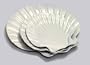 Thunder Group SS2150BR 15" x 15-1/8" Sea Shell Platter