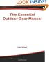The Essential Outdoor Gear Manual: Equipment Care, Repair, and Selection