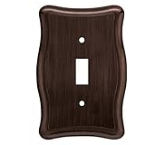 Liberty W071ZMC-VBR-C Victorian Single Switch Wall Plate / Switch Plate / Cover [並行輸入品]