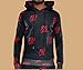Men Womens 100 Score Hip Hop Emoji Hoodie Crew Sweatshirt Black M