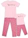 Pretty Hearts and Dots Mother Daughter Matching Pajamas