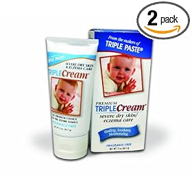 Triple Cream Severe Dry Skin/Eczema Care, 2-Ounce (Pack of 2)