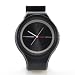 Neewer Men Women Fashion Black Unisex Wrist Sport Jelly Watch
