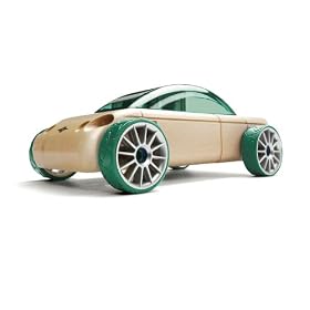 Manhattan Toy AutomobloxS9 Green Mini Sedan