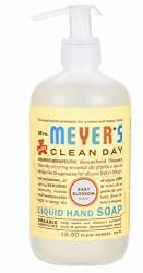 Mrs. Meyer's Clean Day Hand Soap, Baby Blossom, 12.5-Ounce Bottles (Case of 6)