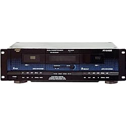 Dual Cassette Deck With Dynamic Noise Reduction
