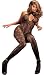 Swirl Lace Bodystocking (Black, One Size)