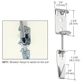C.R. LAURENCE 3010 CRL Wireless Picture Hanger Display 10 Cards