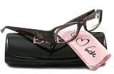 Bebe Eyeglasses BB 5032 BROWN 003/TOPAZ CLOSE UP