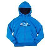 Quiksilver Floor Logo Boys Sherpa Hoody - Black