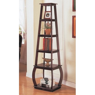 Wildon Home 800234 Scio Bookshelf in Cappuccino On Sale