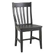 Carolina Cottage 976-AB Prairie Dining Chair, Antique Black