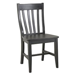 Carolina Cottage 976-AB Prairie Dining Chair, Antique Black
