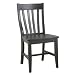 Carolina Cottage 976-AB Prairie Dining Chair, Antique Black
