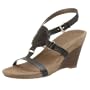 Azaleia Women's Recent Platform Sandal,Black,6 M