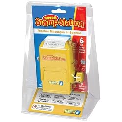Educational Insights Teacher Messages in Spanish (Super 6 Stamp Station)