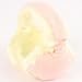 Kids 1-6 Winter Plush Faux Fur Fake Suede Fuzzy Ski Earmuff Adjustable Light Pink