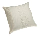 DKNY Pure Rustic Floral Decorative Pillow, Ivory