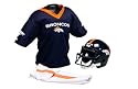 Denver Broncos Kids/Youth Football Helmet Uniform Set