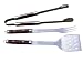 JENN-AIR 530-0001 3-Piece Stainless steel and Cherry Wood Barbeque Tool Set, 2-1/2-mm Gauge