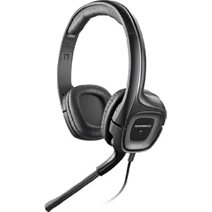 Plantronics - Audio 355 - Micro-casque PC binaural filaire - Gaming / Téléphonie internet - Noir Plantronics - Audio 355 - Micro-casque PC binaural filaire - Gaming / Téléphonie internet - Noir