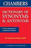 Chambers dictionary of synonyms and antonyms