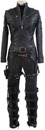 Delic Green Arrow Season 3 Black Canary Laurel Lance Outfit Costume (XXL)