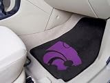 Kansas State Univ Car Mats 2 Piece universal fit Car Floor Mat (Rug) - Kansas State Wildcats